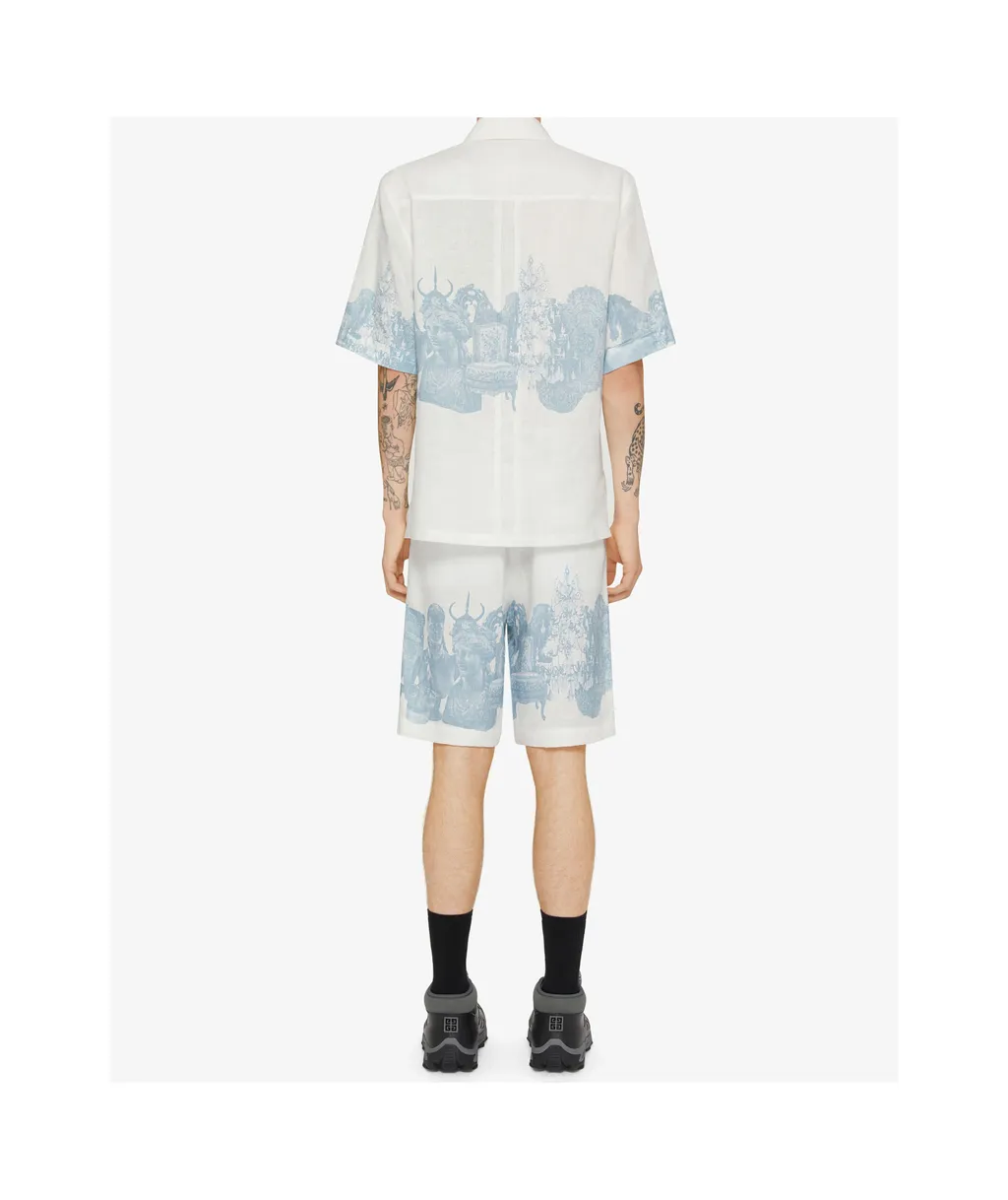 Graphic Printed Bermuda Shorts
