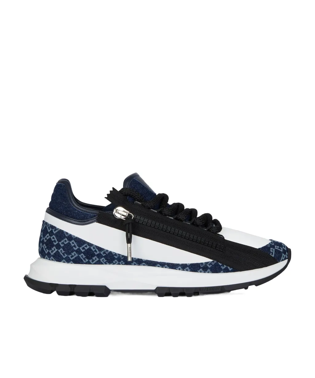 Spectre Panelled Lace-Up Sneakers