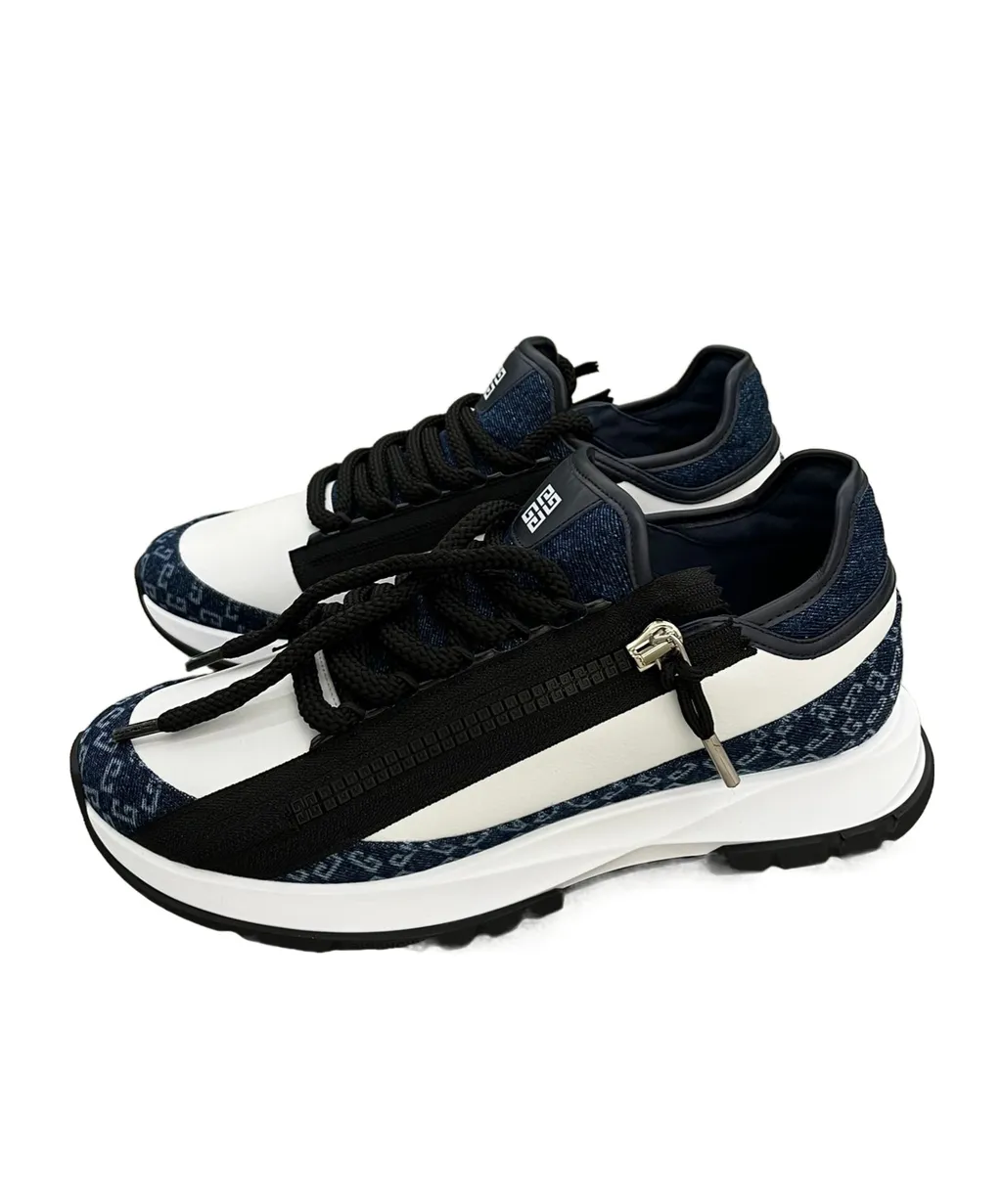 Spectre Panelled Lace-Up Sneakers