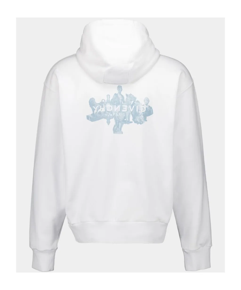 Logo Printed Drawstring Hoodie