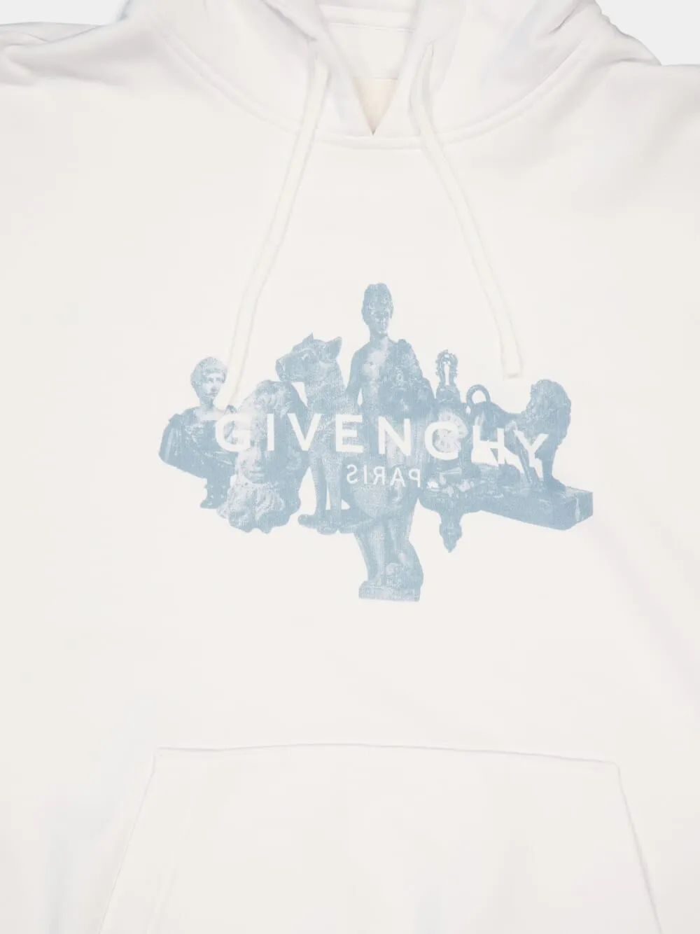 Logo Printed Drawstring Hoodie