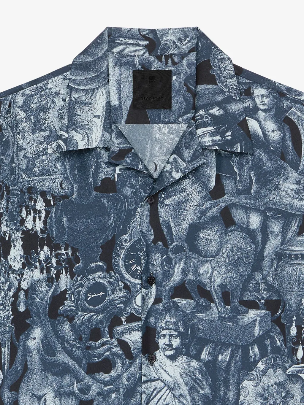 Hubert Objects Print Short-Sleeve Shirt