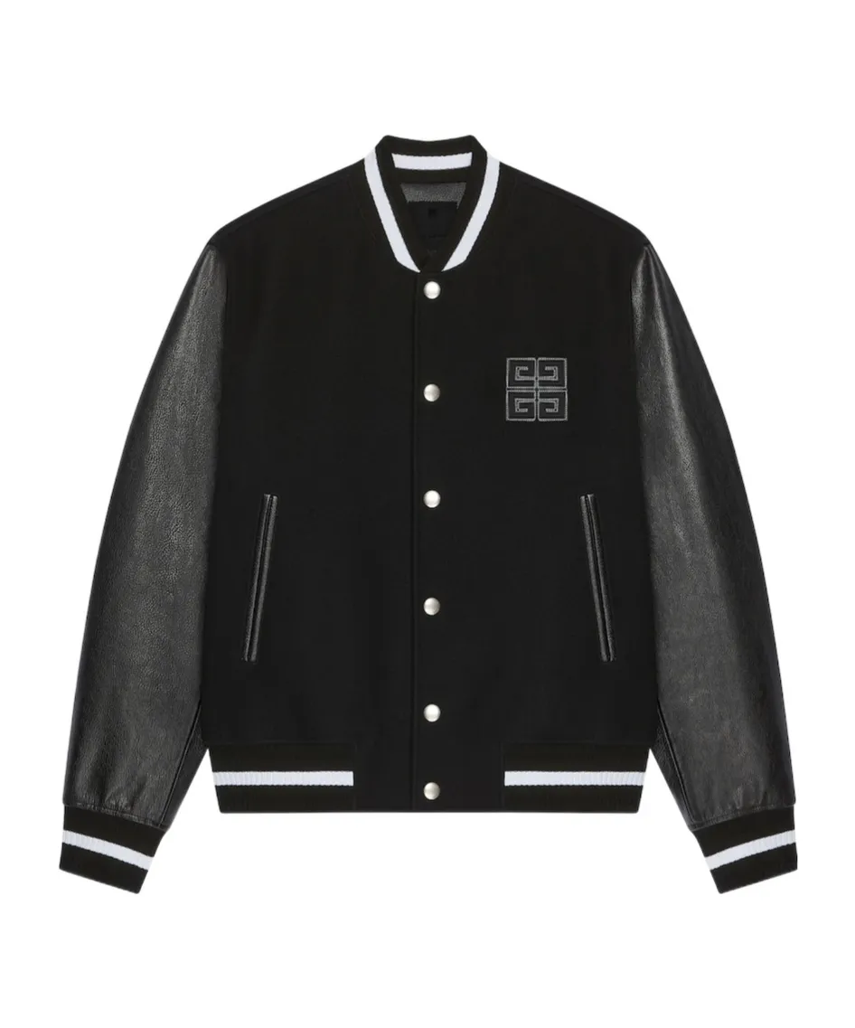 4G Button-Up Varsity Jacket