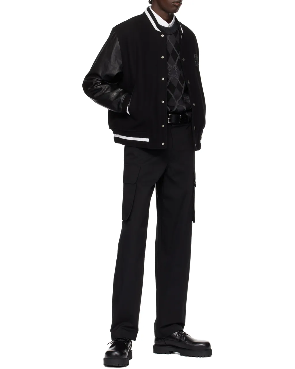 4G Button-Up Varsity Jacket