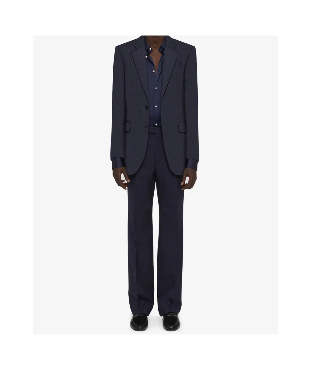 Monogram Slim-Fit Blazer