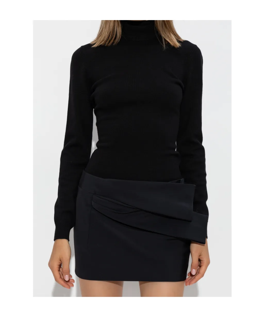 Turtleneck Long-Sleeve Sweater