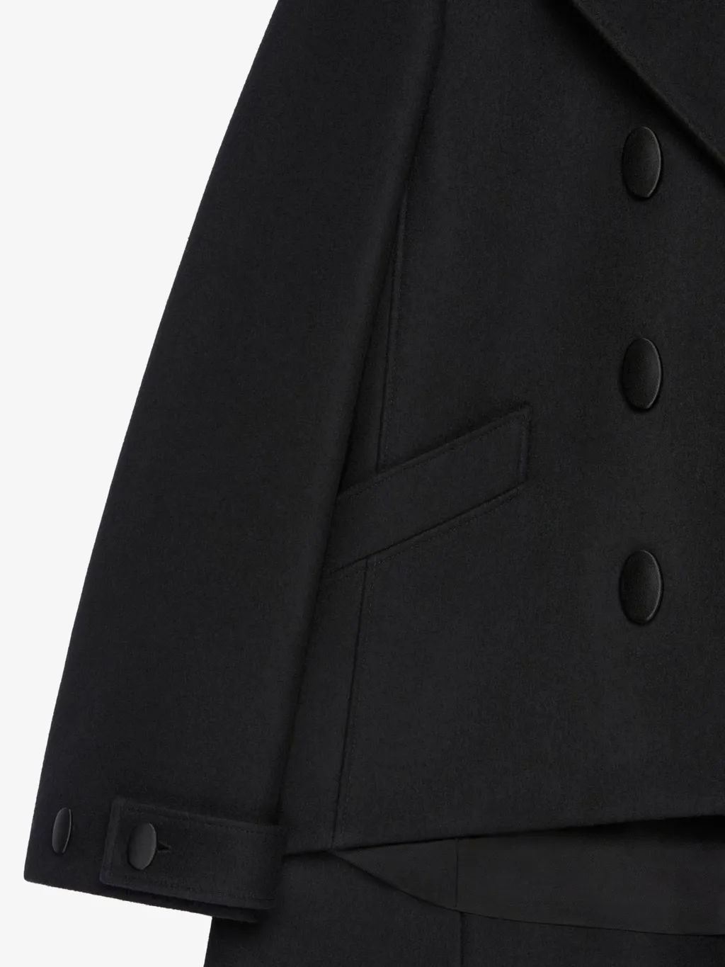 Oversized Asymmetric Peacoat