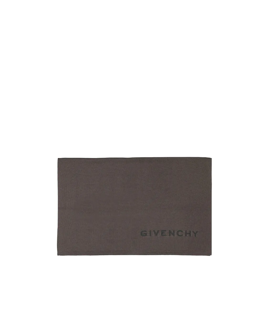 Logo-Embroidered Scarf