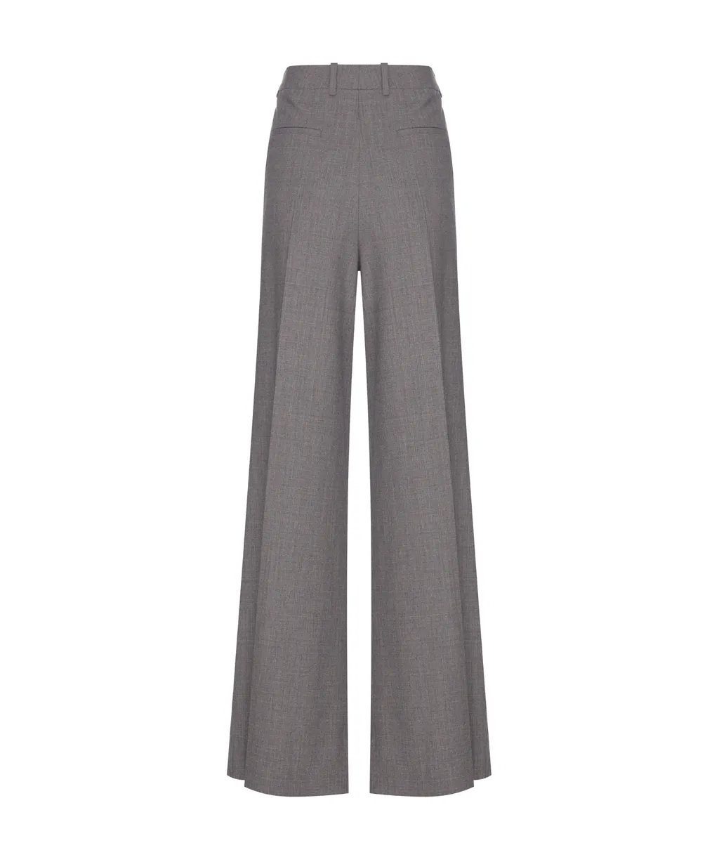 Wide-Leg Casual Pants