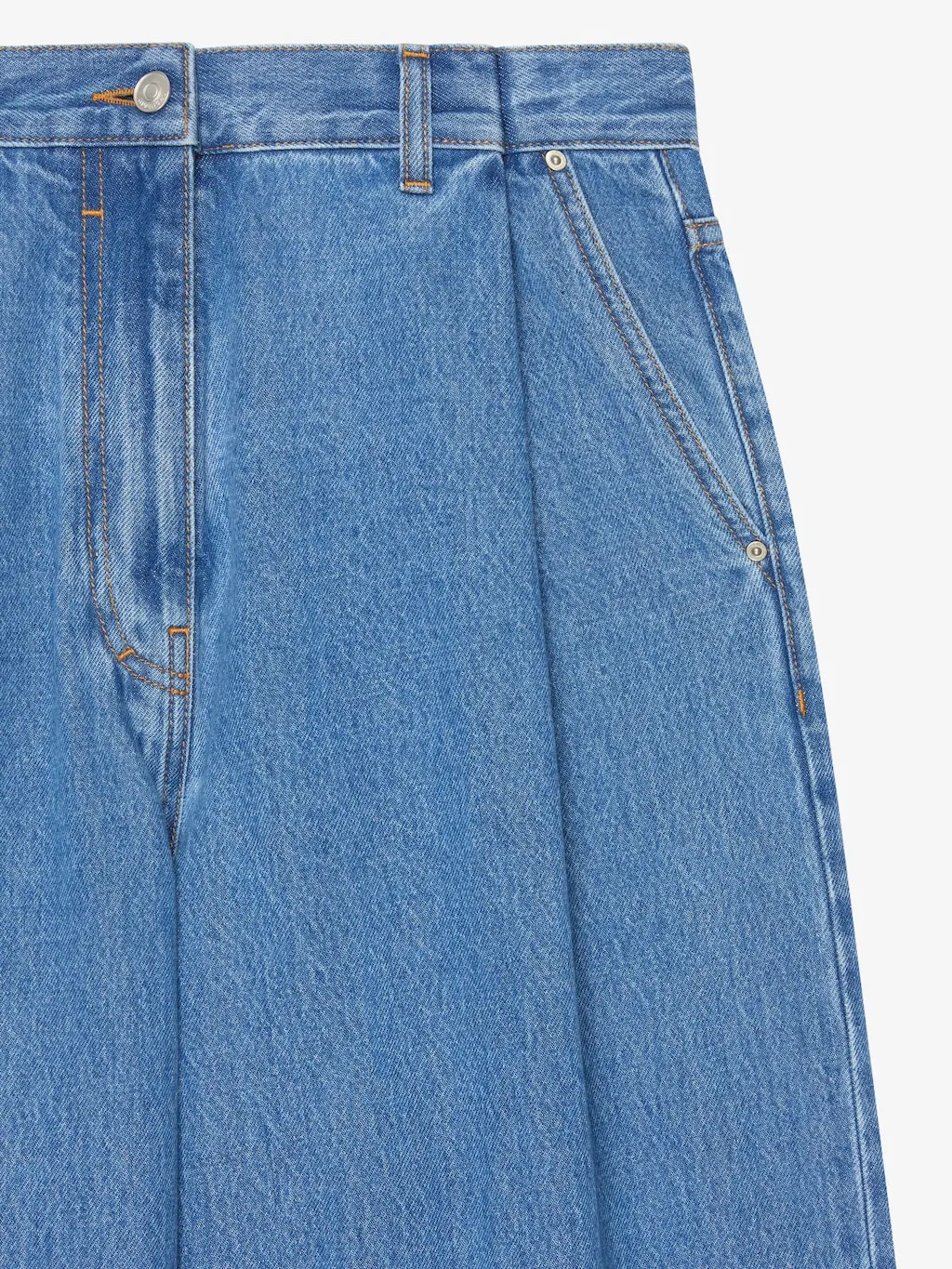 4G Plaque Wide-Leg Jeans