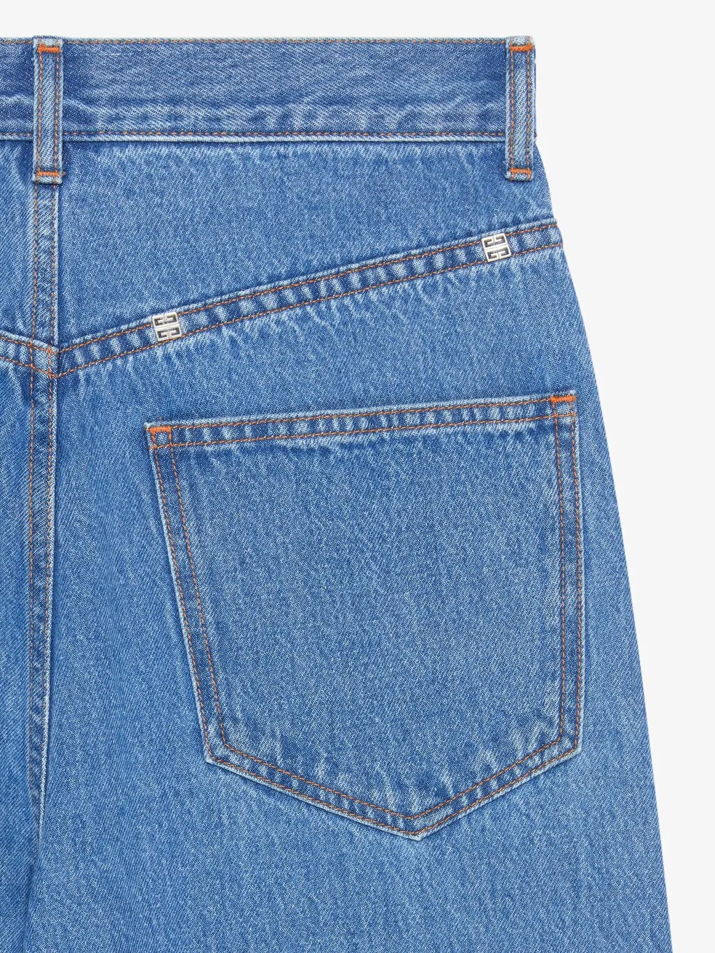 4G Plaque Wide-Leg Jeans