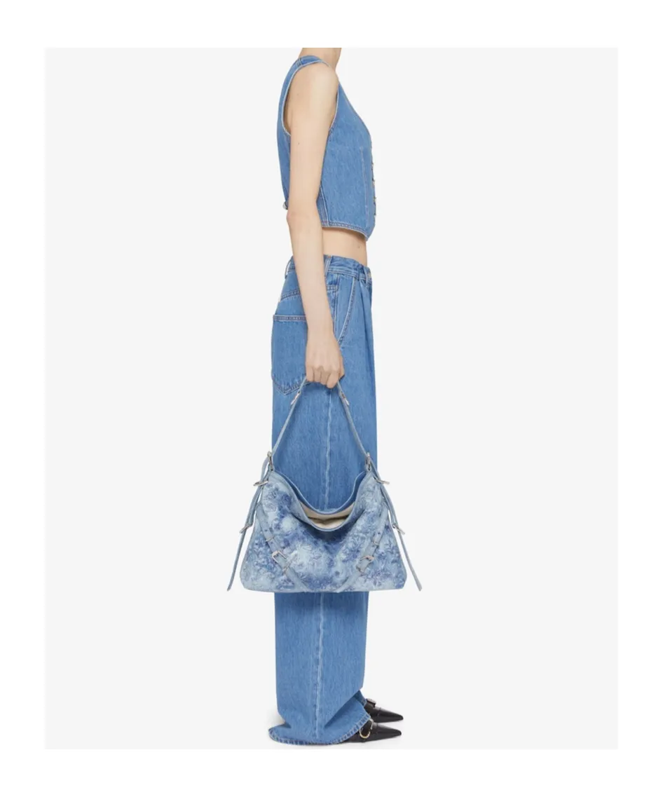 4G Plaque Wide-Leg Jeans