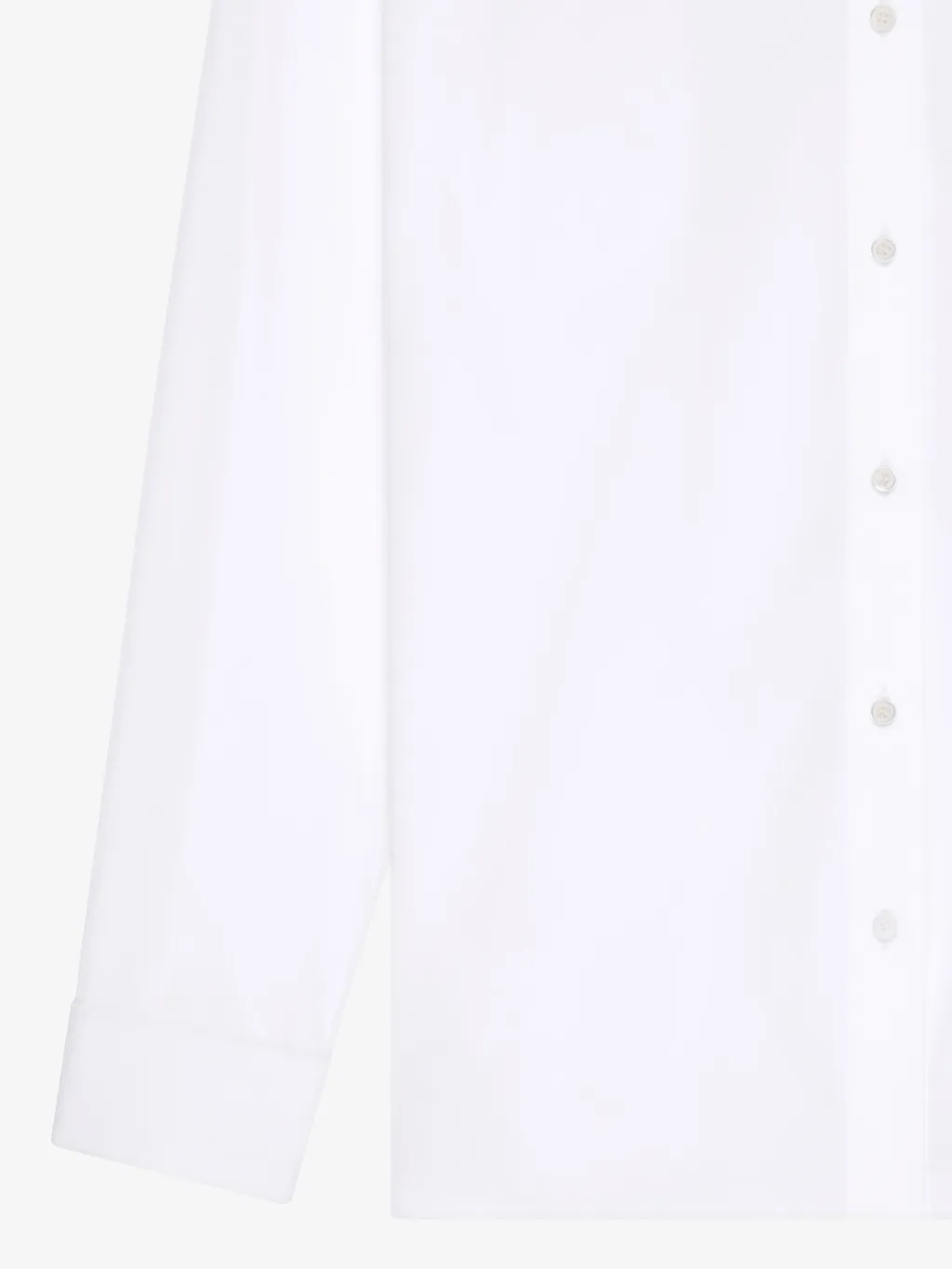 Split-Back Oversized Shirt