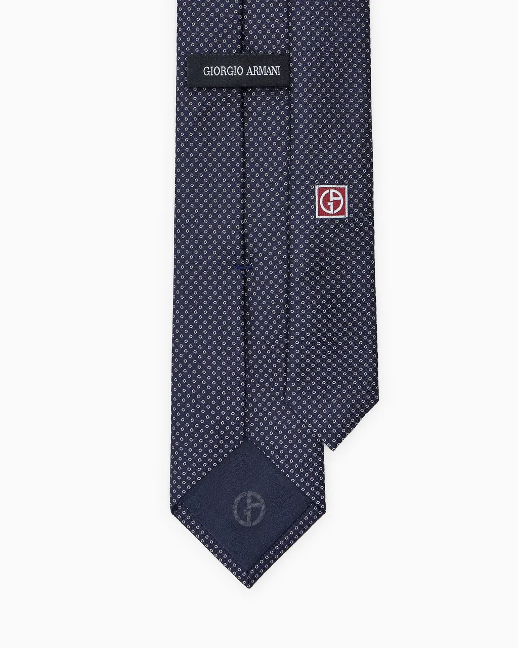 Micro-Dot Silk Tie