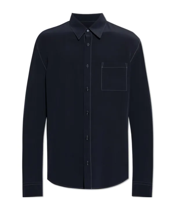 Contrast Stitched Shirt