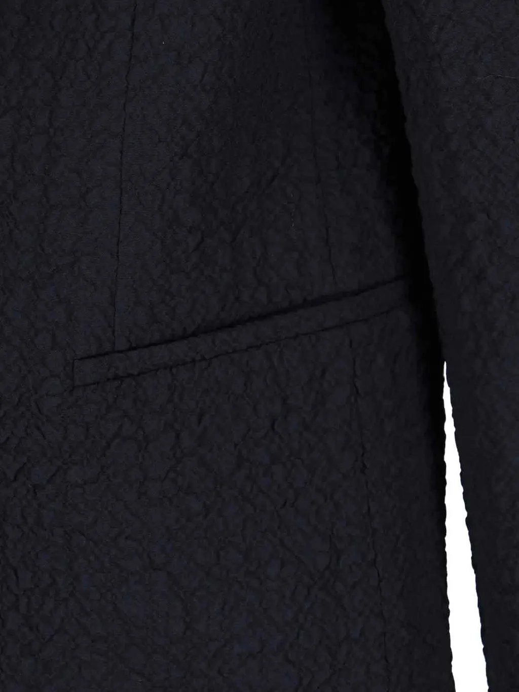 Single-Breasted Long-Sleeved Blazer