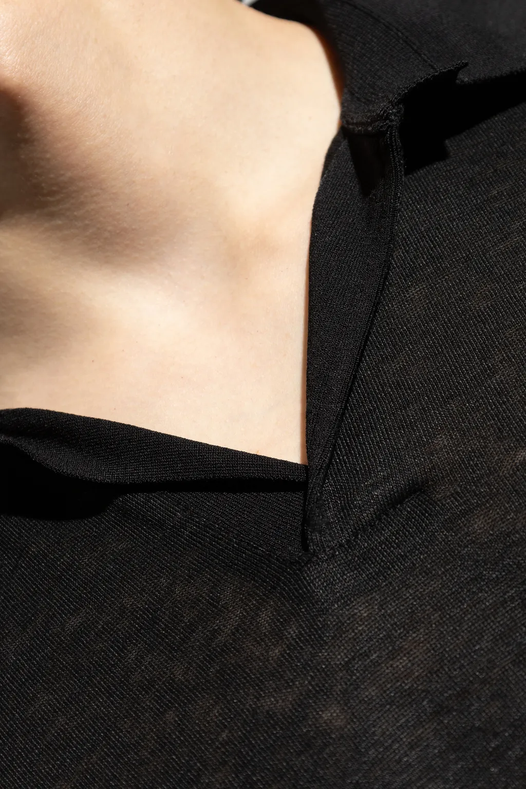 V-Neck Polo Shirt