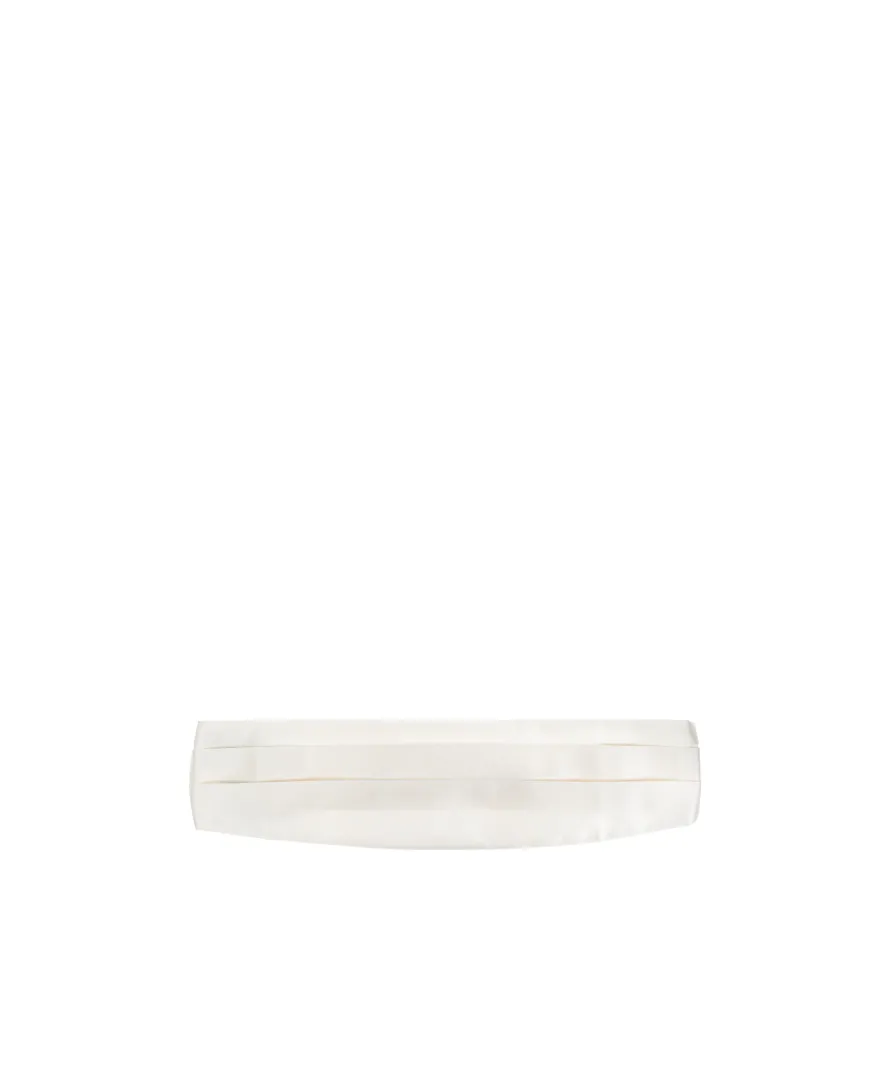 Hook Buckle Satin Belly Belt