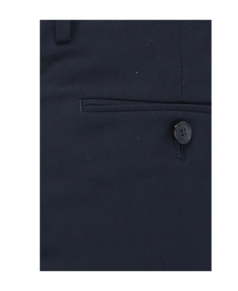 Straight Leg Tailored Trousers