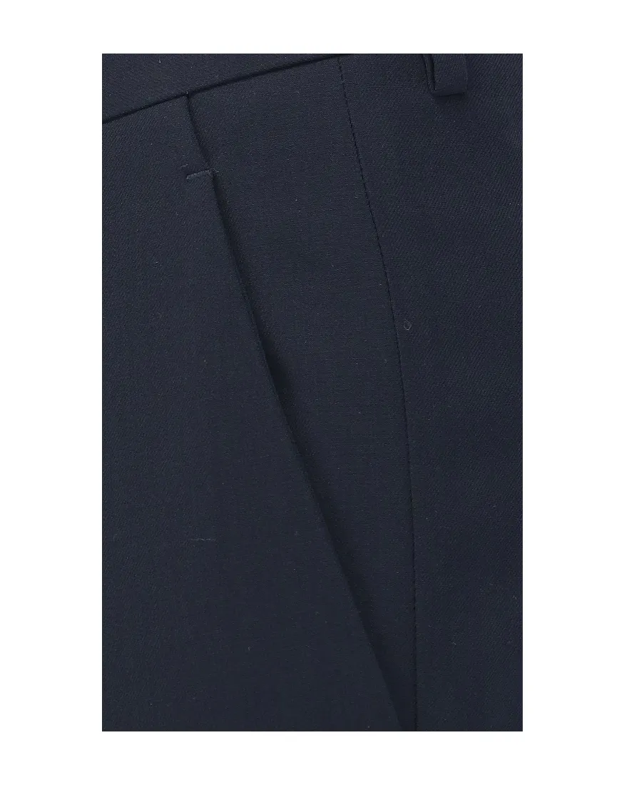Straight Leg Tailored Trousers
