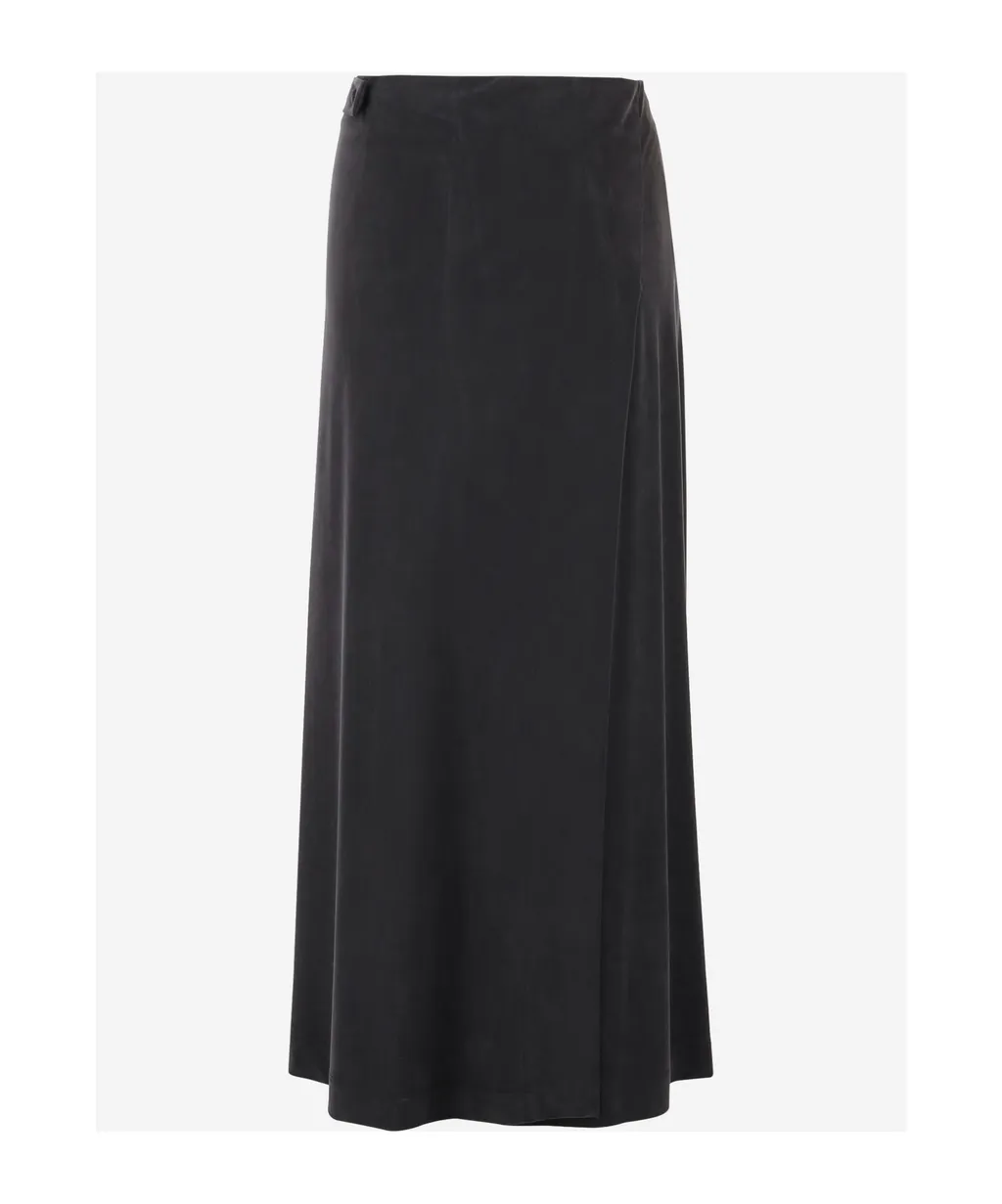 Wrap Midi Skirt