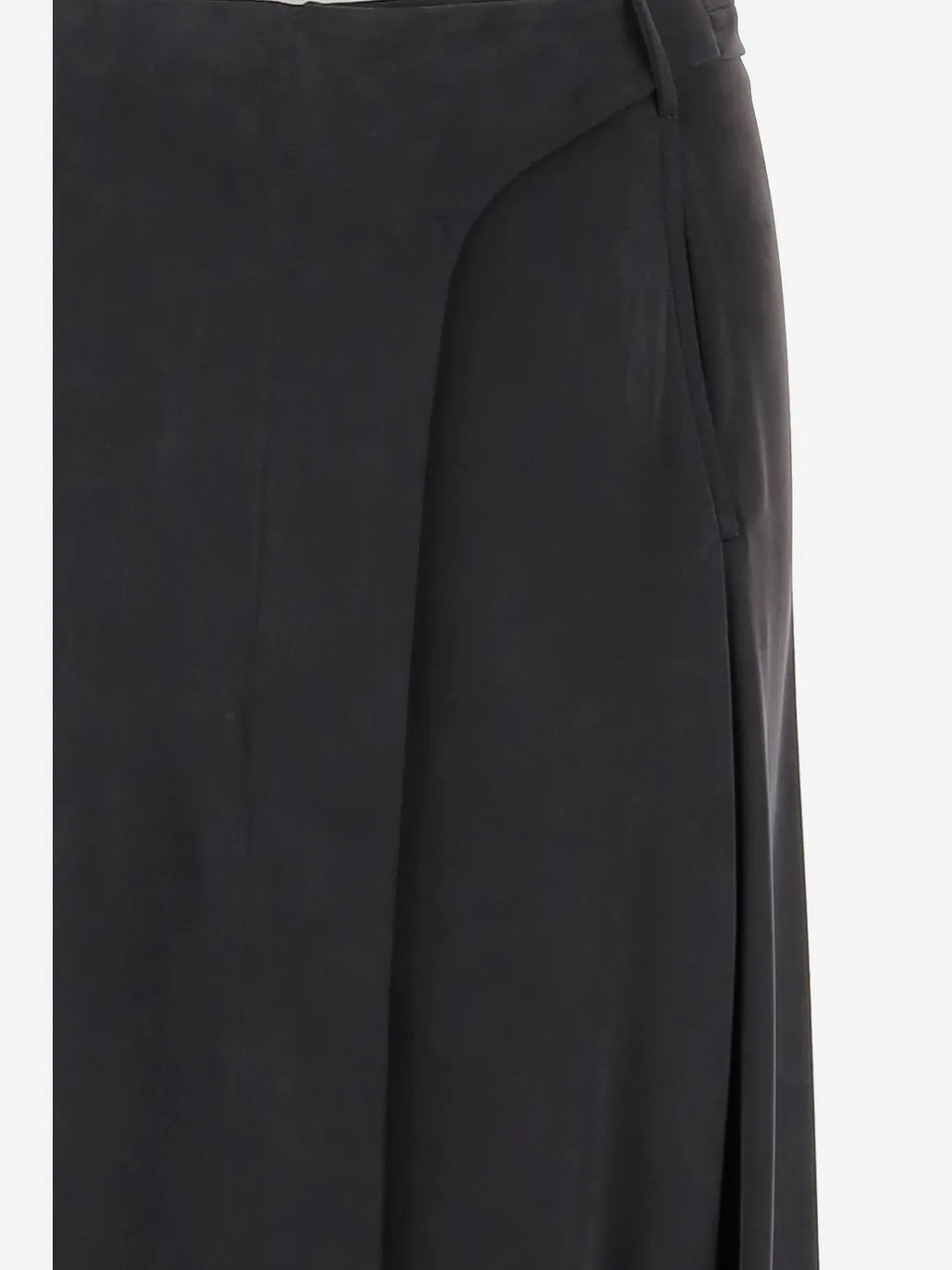 Wrap Midi Skirt
