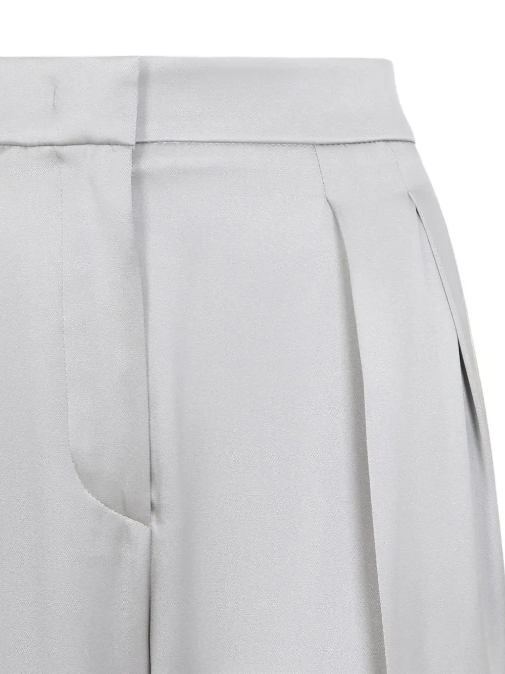 Mid-Rise Tapered Trousers