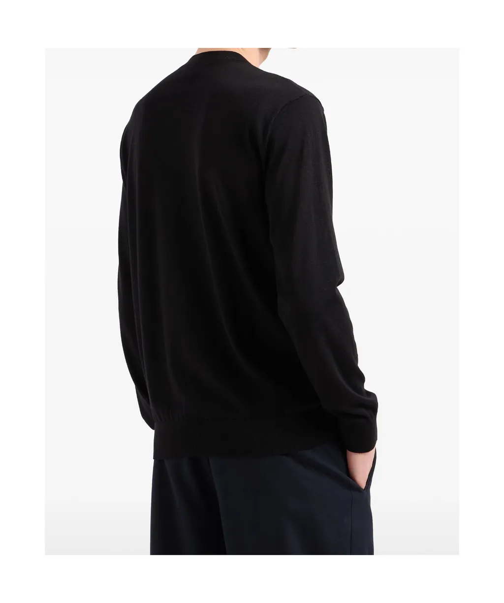 Logo Embroidered Crewneck Jumper