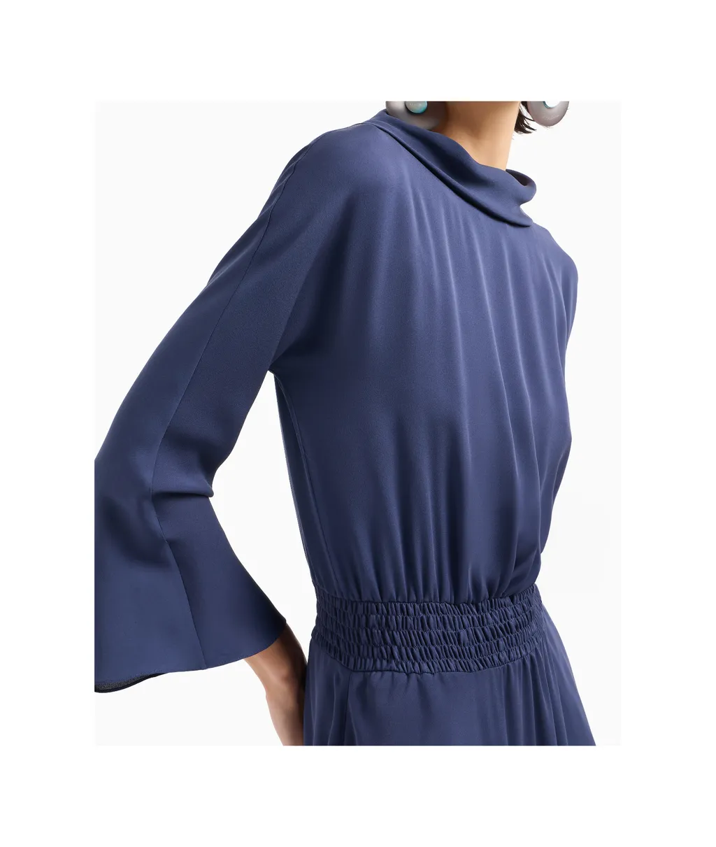 Elasticated-Waist Day Dress