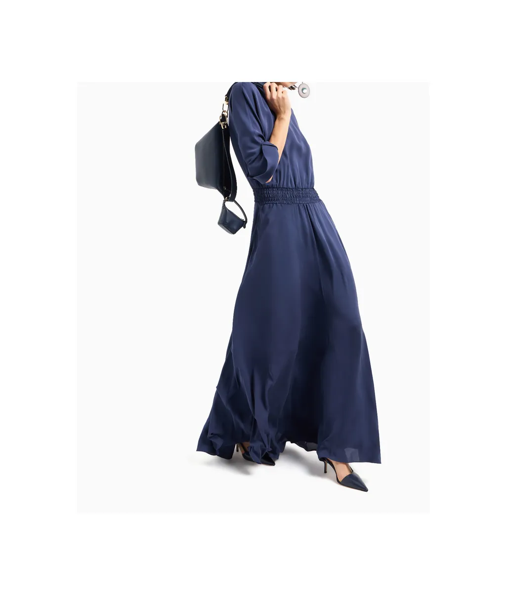 Elasticated-Waist Day Dress