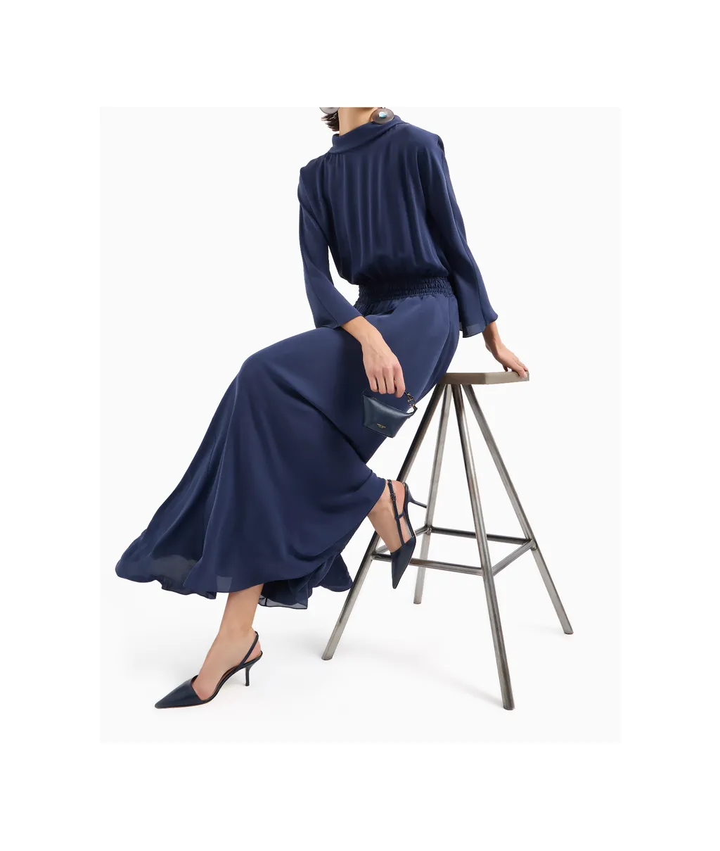 Elasticated-Waist Day Dress