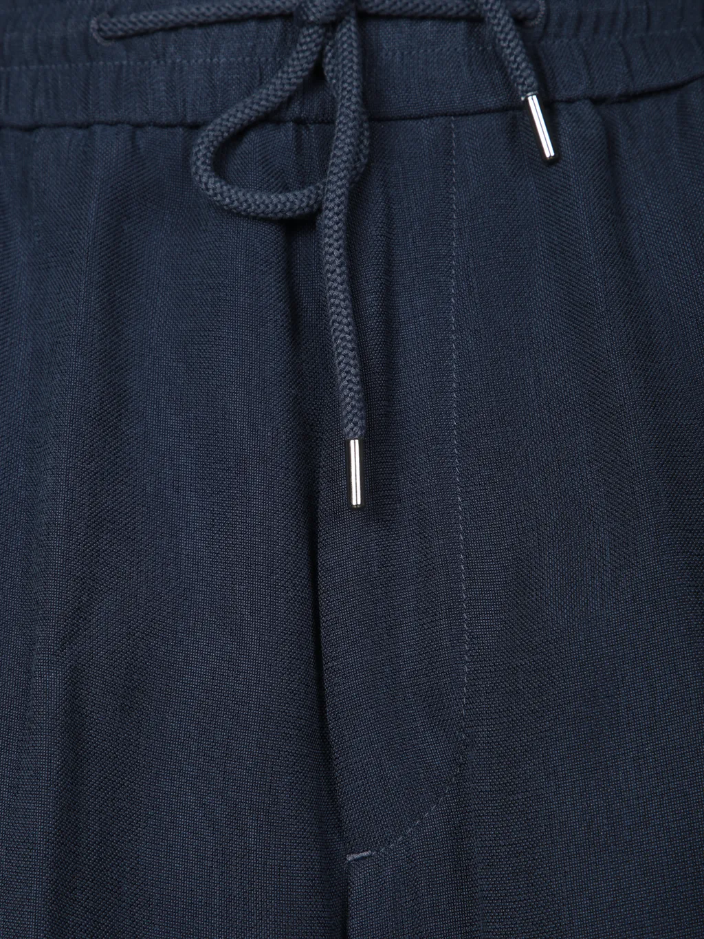 Pleated Drawstring Trousers