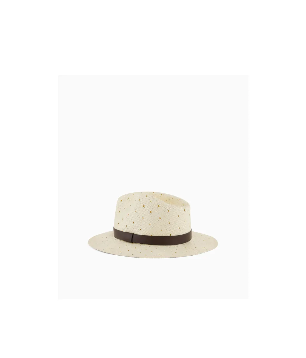 Perforated Fedora Hat