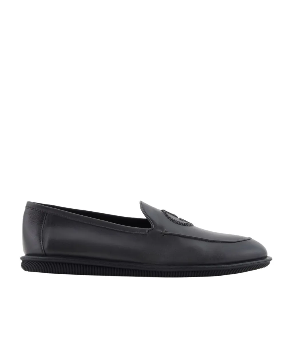 Almond Toe Slip-On Loafers