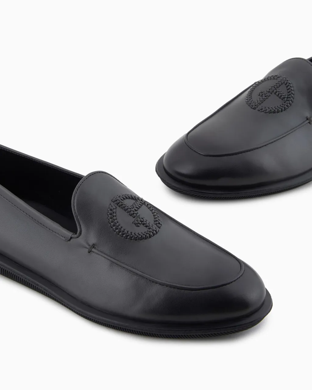 Almond Toe Slip-On Loafers