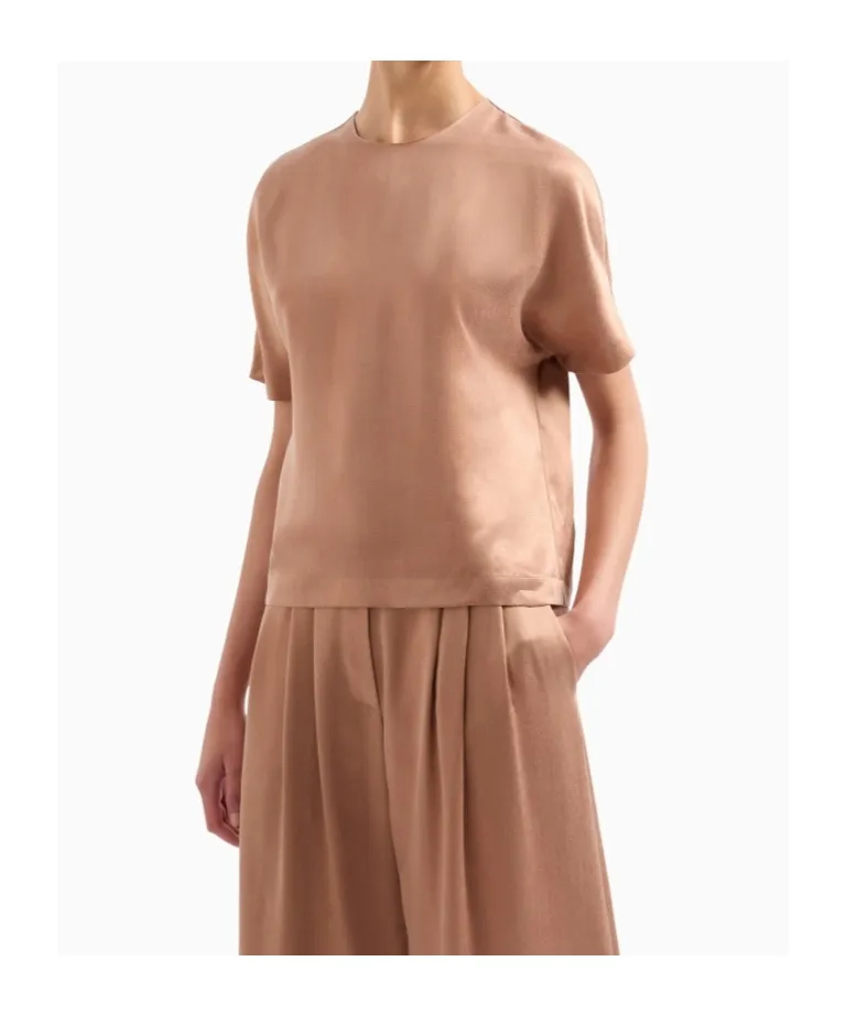 Short-Sleeved Crewneck Top