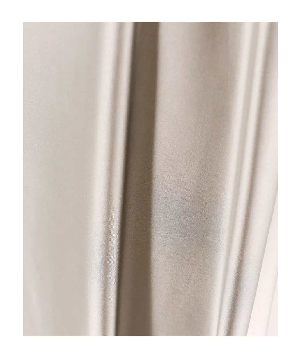Side Silt Satin Skirt