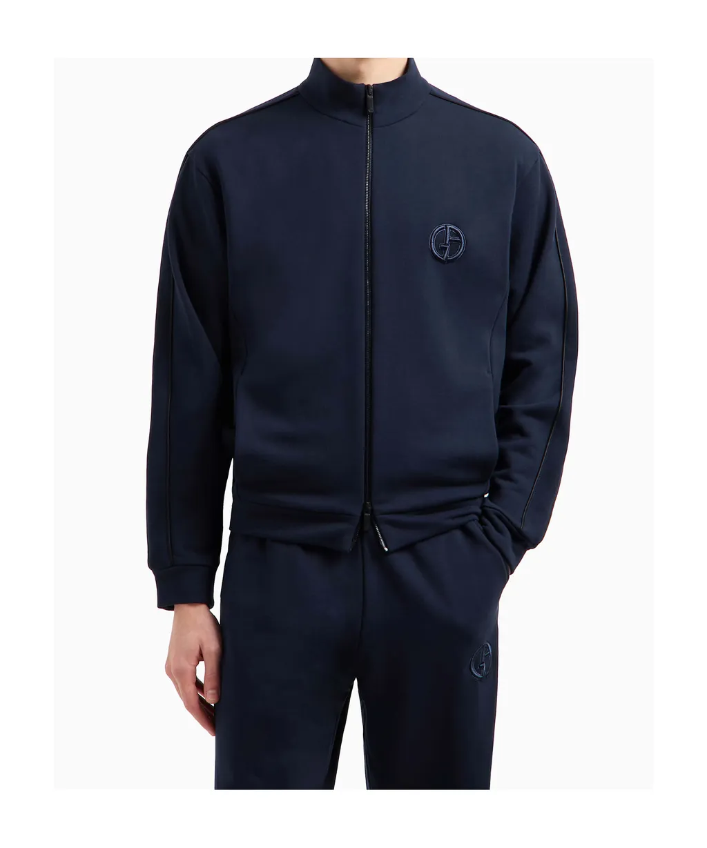 Logo-Embroidered Track Jacket