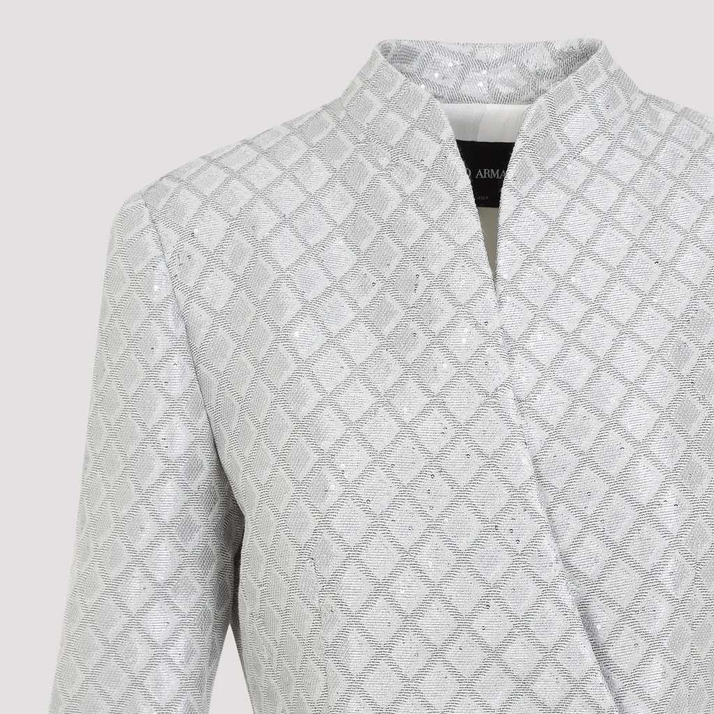 Checked Blazer