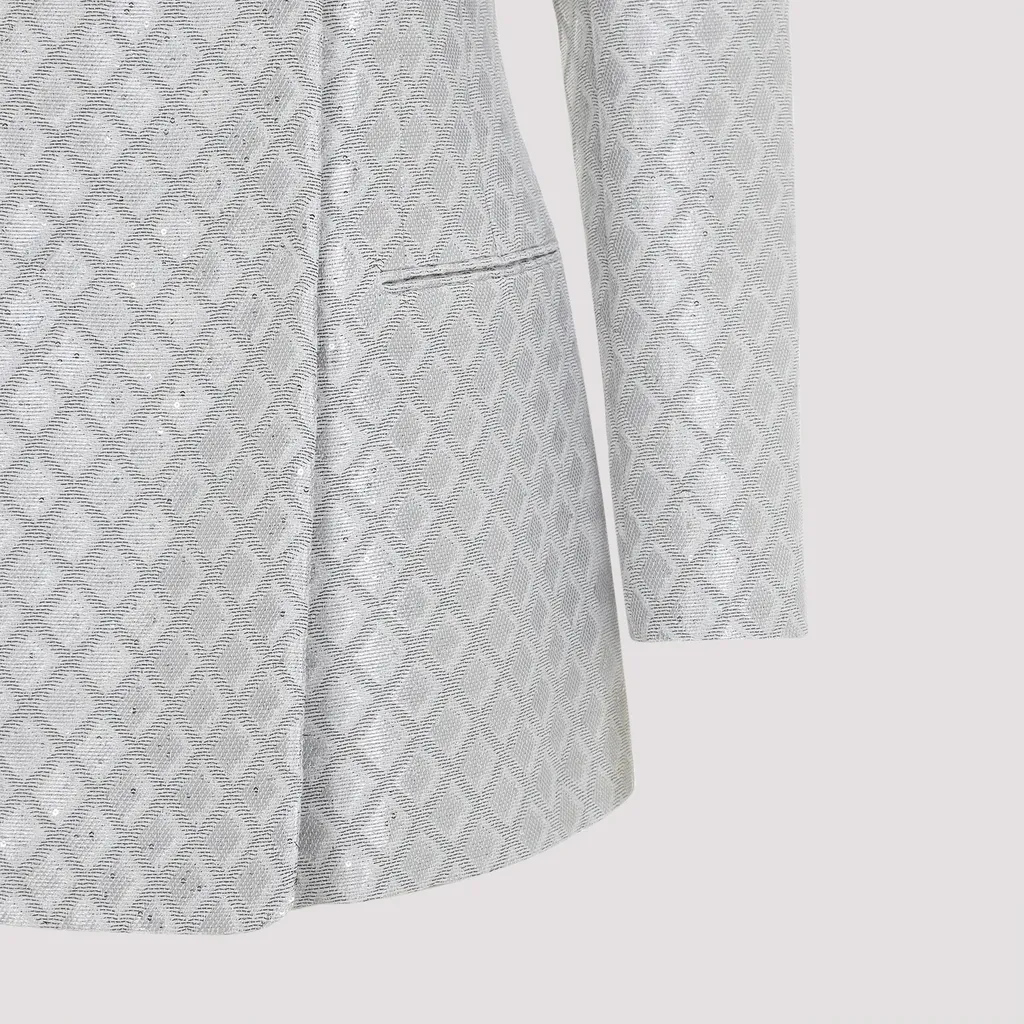 Checked Blazer