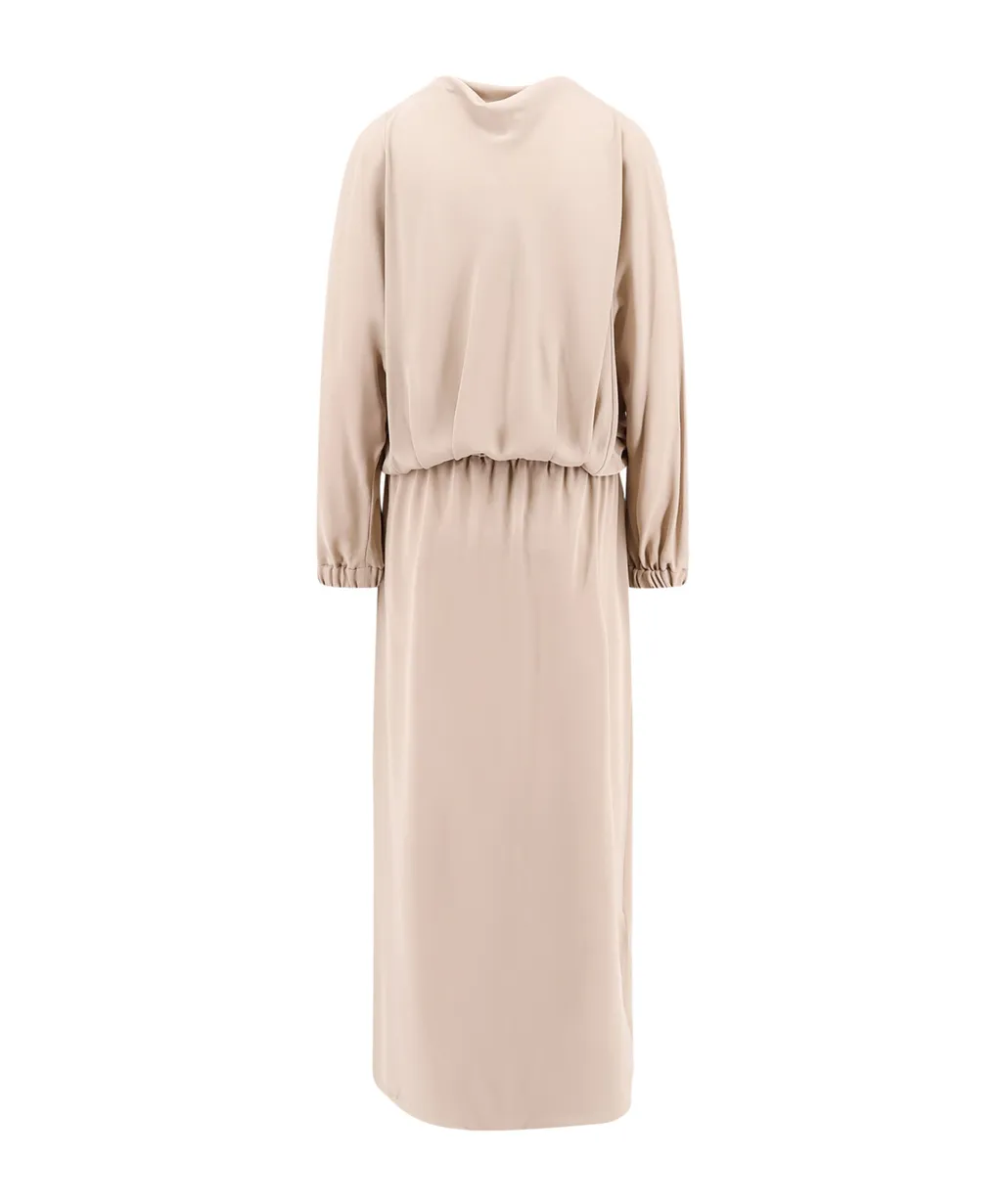 Crepe Midi Dress