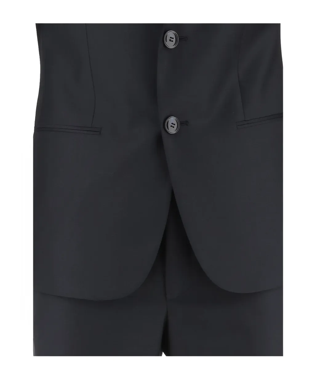 Single-Breasted Tailored Suit