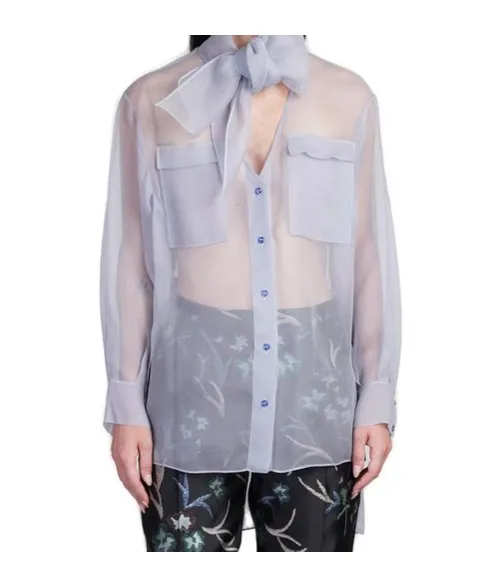 Sheer Organza Shirt
