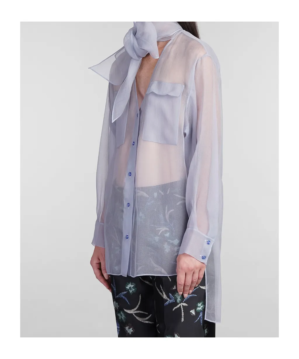 Sheer Organza Shirt