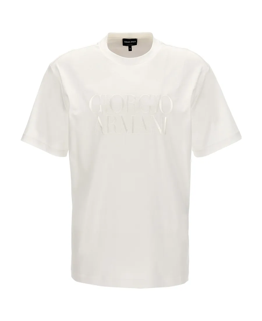 Logo Embroidered Crewneck T-Shirt