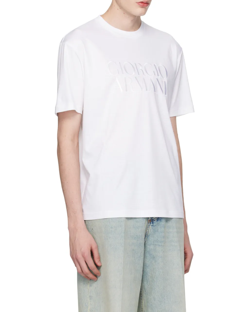 Logo Embroidered Crewneck T-Shirt