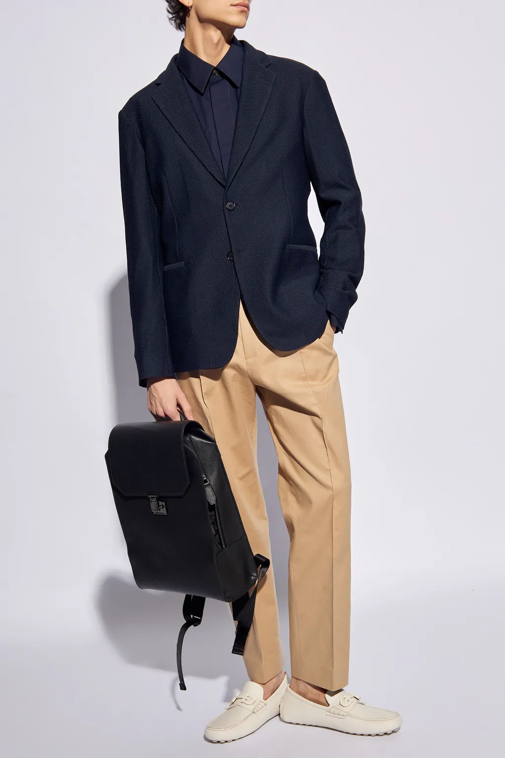 Single-Breasted Straight Hem Blazer