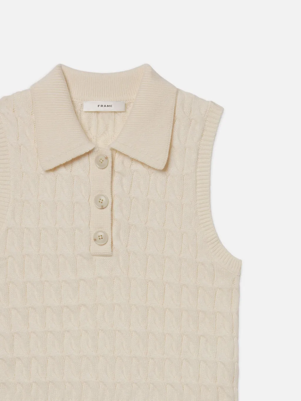Cable Knit Vest
