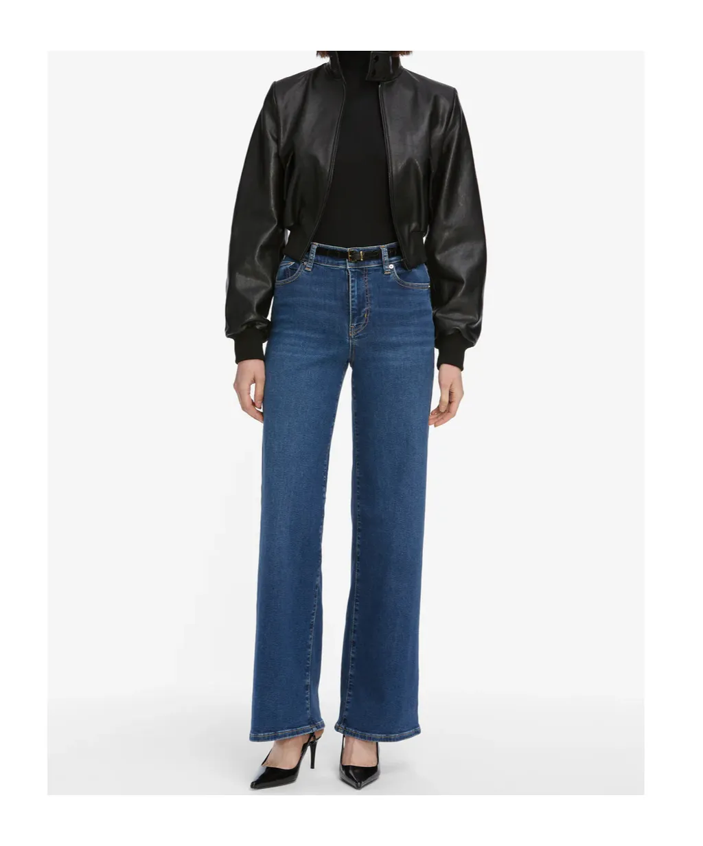 Wide-Leg Jeans