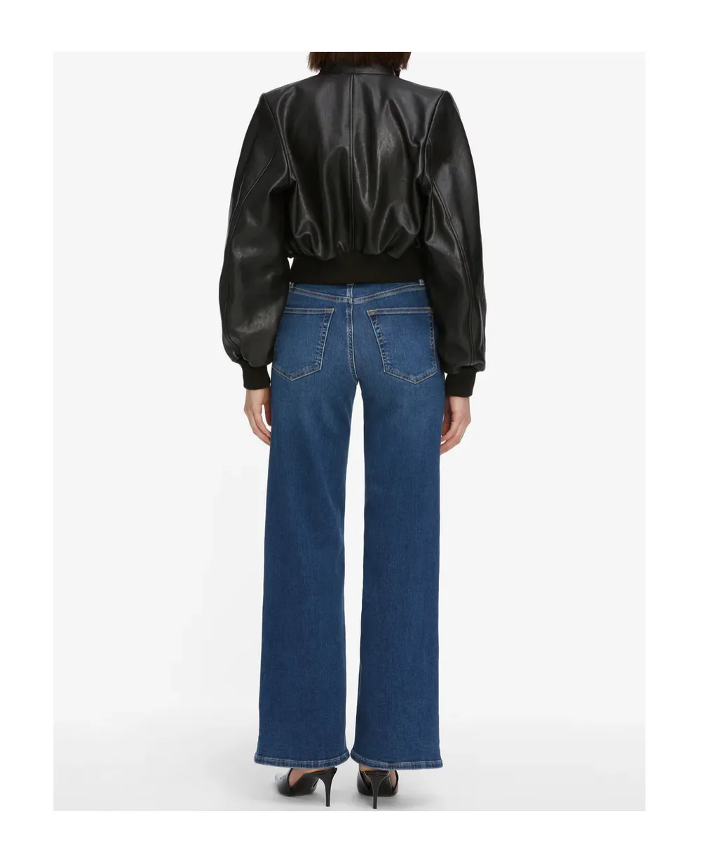 Wide-Leg Jeans